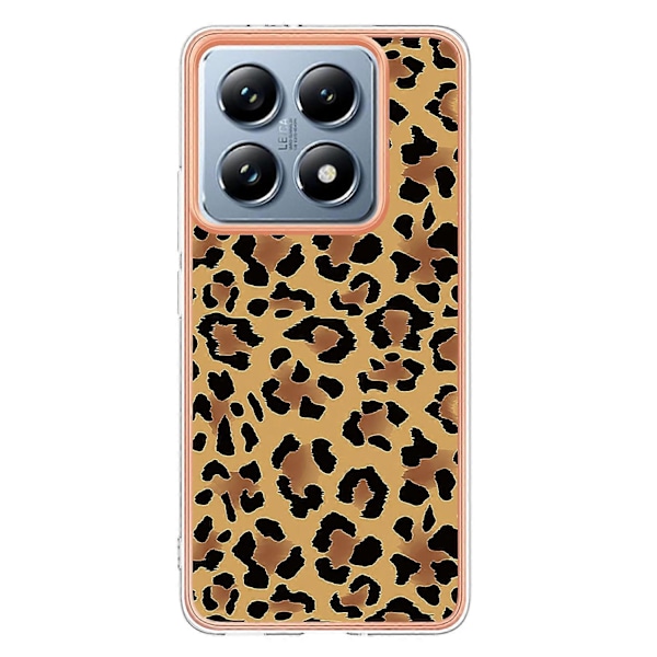 Til Xiaomi 14T Etui IMD-D Mønstertryk 2.0mm TPU Telefon Bagcover Multicolor Style B
