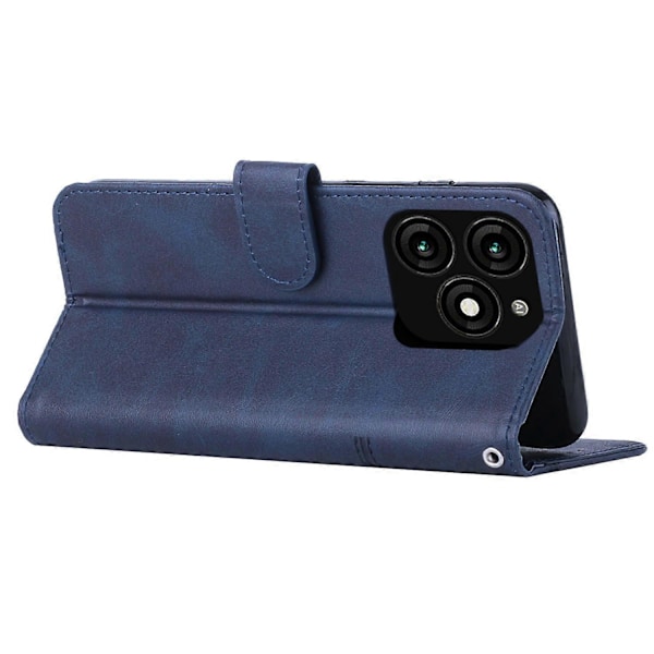 PU-læder telefoncover med stativ til TECNO Spark 20 Flip Multicolor Sapphire