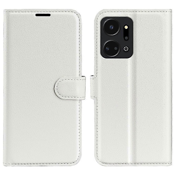 Honor X7a 4G -puhelinlompakkokotelo, PU-nahkaa, jalustalla, naarmuuntumaton Multicolor Style B