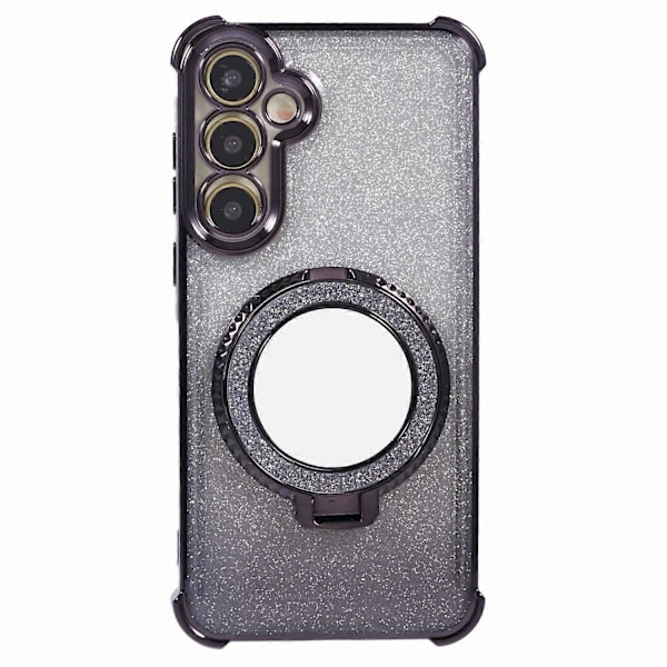 Glitter Gradient Ställ TPU Skal för Samsung Galaxy A55 5G Multicolor Style A