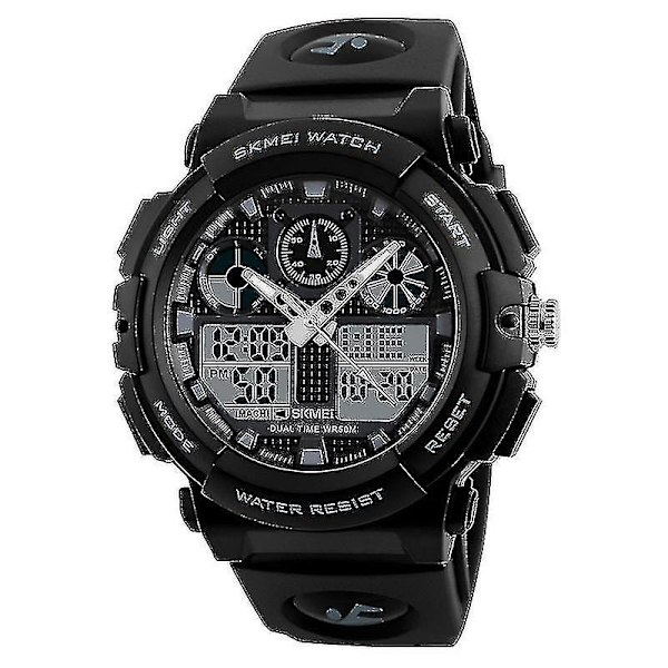 Skmei 1270 Herre Dual Display Digital Ur Gray