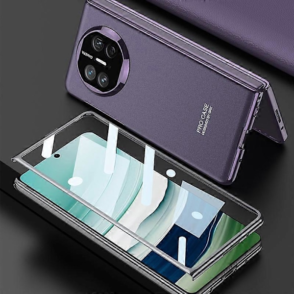 GKK Huawei Mate X5 -kotelo Kirkas karkaistu lasinen näytönsuoja Iskunkestävä PC-puhelinkuori Multicolor Style D