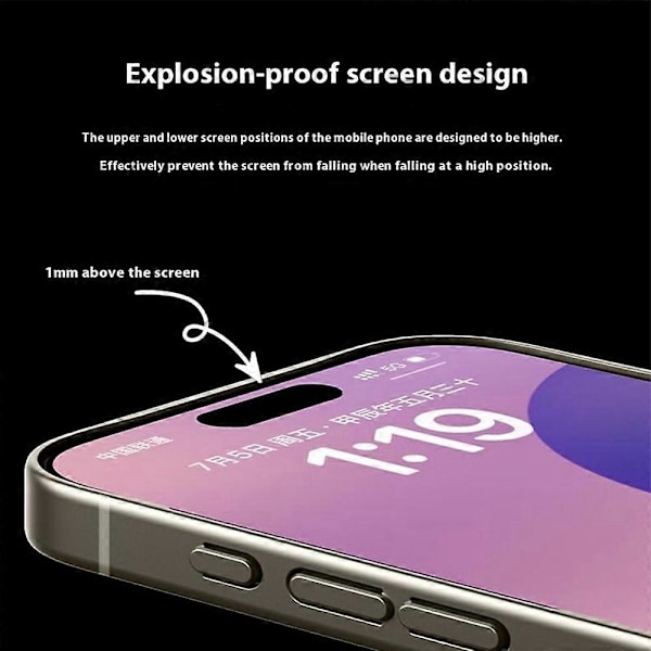 GKK iPhone 16 Pro -kotelo, tekstuuroitu PU-nahkapäällysteinen TPU+PC sormenjälkiä hylkivä puhelinkotelo - Harmaa Multicolor Titanium Grey
