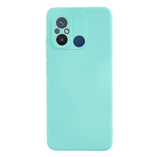 För Xiaomi Redmi 12C 4G Gummibelagt TPU Mobilskal Fiberfoder Repskyddande Skydd Multicolor Style H