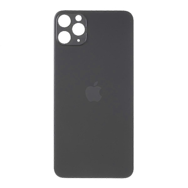 Typ A Batterilucka Bakstycke för iPhone 11 Pro 5.8 tum (Stort Kamerahål, Ingen Montering)