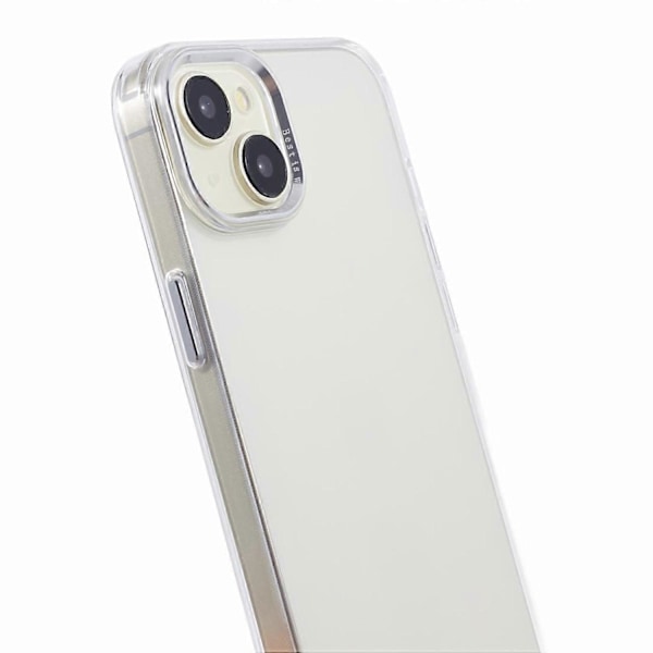 iPhone 15 Plus -puhelimen kuori, alumiiniseoksesta valmistettu linssikehys, TPU+PC-takakansi Multicolor Style C