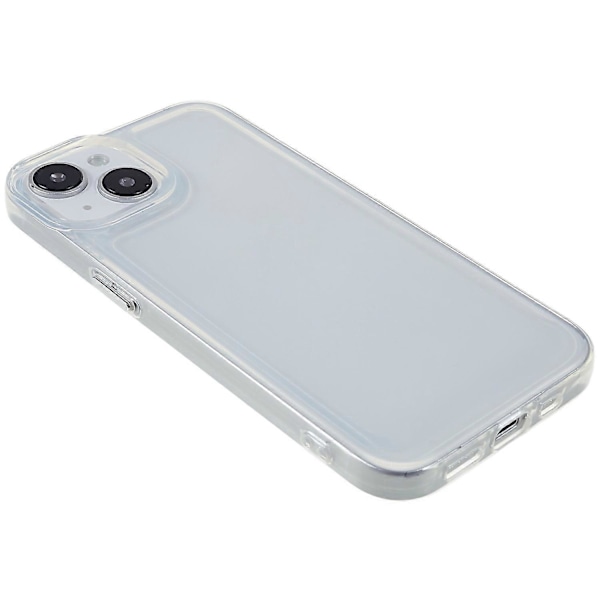 FULEXIN Slimmat Telefonskal för iPhone 15 Plus PC+TPU Skydd Dammtätt Mobilskal Multicolor Style B