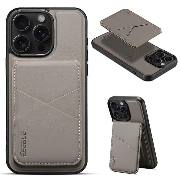 Puhelinkotelo iPhone 15 Pro Max -puhelimelle Multicolor Grey