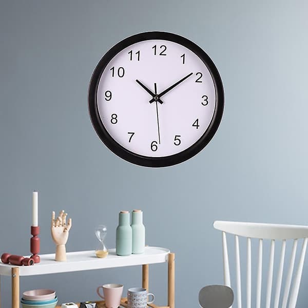 Silent Sweep Modern Graceful Bell Desk Creative Digital Clock