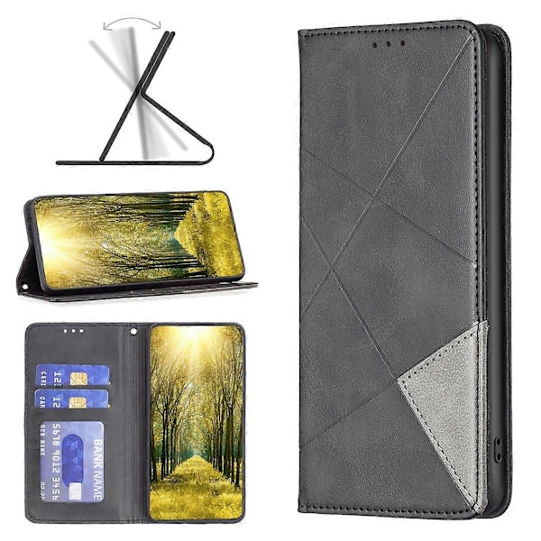 Telefoncover til Samsung Galaxy A05s 4G Etui Præget Læder Telefon Shell Multicolor Style B