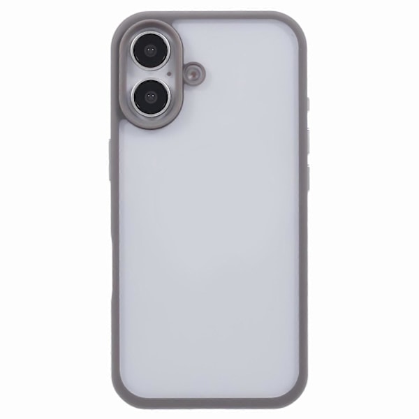 iPhone 16 -kotelo TPU+PC Kristallinkirkas takakansi kaulanauhan rei'illä Multicolor Style A