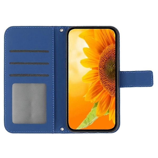 Til Xiaomi 14 Pro Etui Hud-berørings Wallet Stand Læder Cover med Skulderrem Multicolor Style A