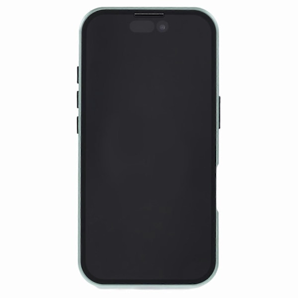 iPhone 16 Plus -puhelimen suojakotelo, jossa on magneettinen metallikehys ja kaksipuolinen karkaistu lasi, suojaa uteliailta katseilta- Multicolor Green