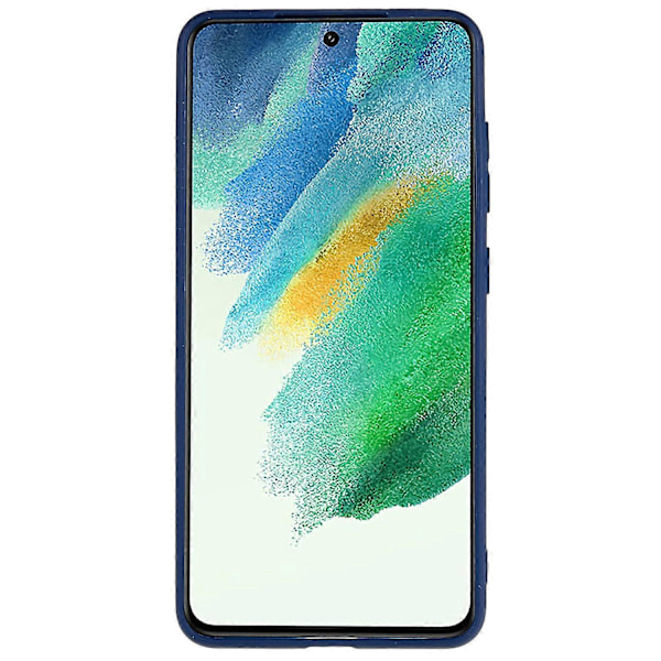 För Samsung Galaxy S21 FE 5G Repskydd Mobilskal Matt Flexibelt TPU Fodral Multicolor Style B