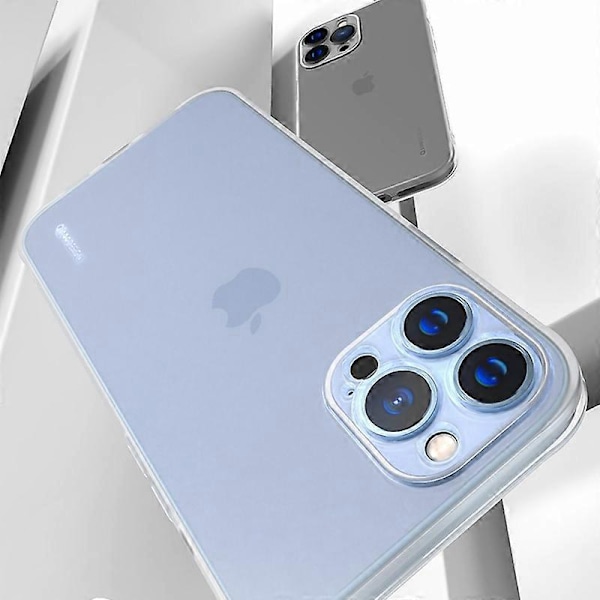 Q.COO Ice Mist -sarja iPhone 13 Pro TPU -kotelolle, mattapintainen puhelinkuori Multicolor Style A