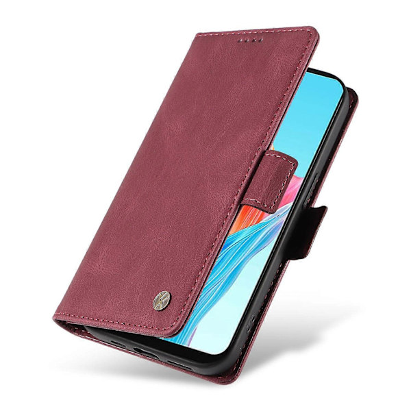 YIKATU YK-005 För Oppo A78 4G PU Läder Plånboksfodral Skinn-touch Ställ Flipskydd Multicolor Style G