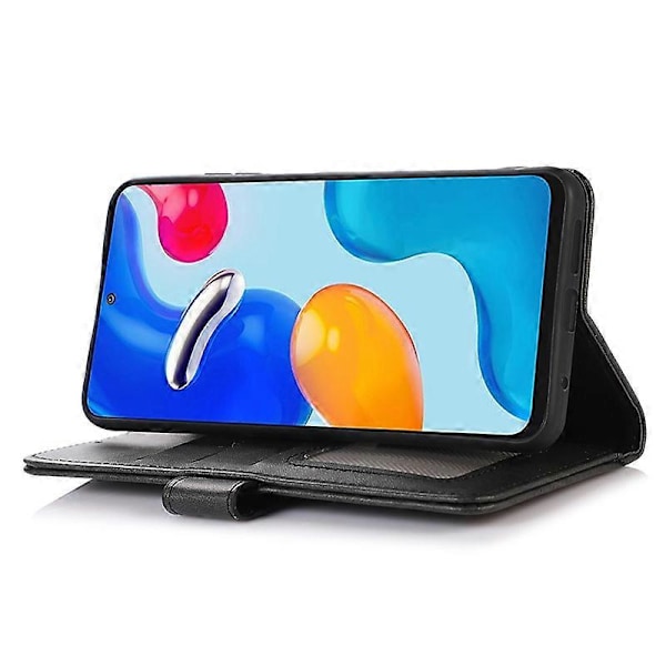 Til Samsung Galaxy A05 4G Etui Ko Læder Tekstur Anti-Ridse Læder Telefon Stand Cover Wallet Multicolor Style A