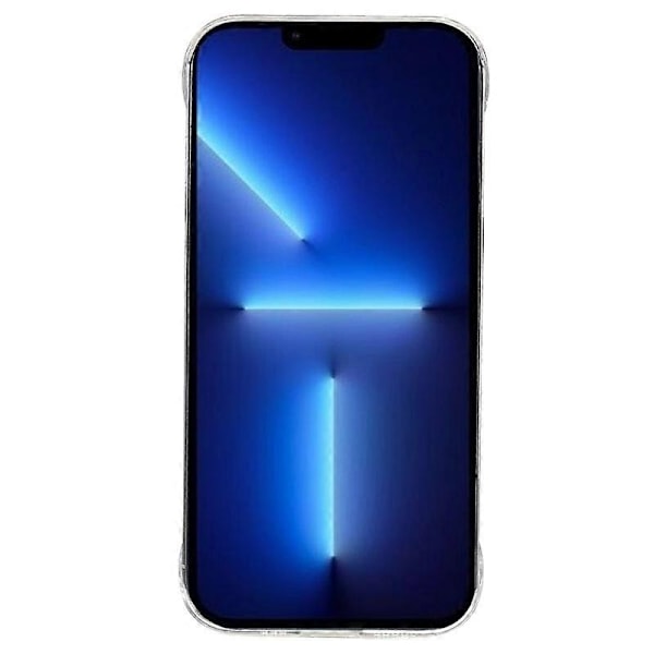 För iPhone 13 Pro Max 6.7 tum Transparent Ramlös Skal Hårt PC Mobil Stöttåligt Mobiltelefonskydd