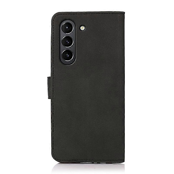 KHAZNEH Wallet Stand Design Læder Cover Case til Samsung Galaxy S21 FE/S21 Fan Edition Multicolor Style A
