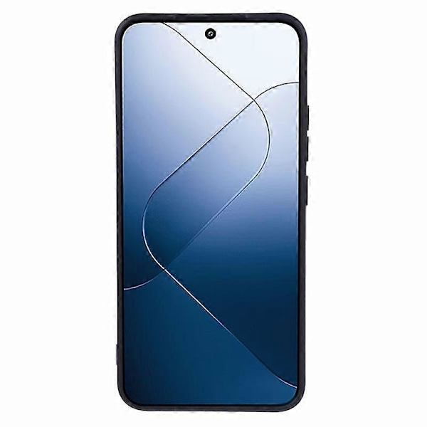 WANLONFENG RB1-serien Skal för Xiaomi 14 Mjukt TPU-fodral med skärmskydd + Snodd Multicolor Style A