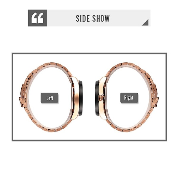 Skmei 1678 Herre Vandtæt Quartz Ur Med Drejelig Gearskive Rose Gold Shell Black Surface