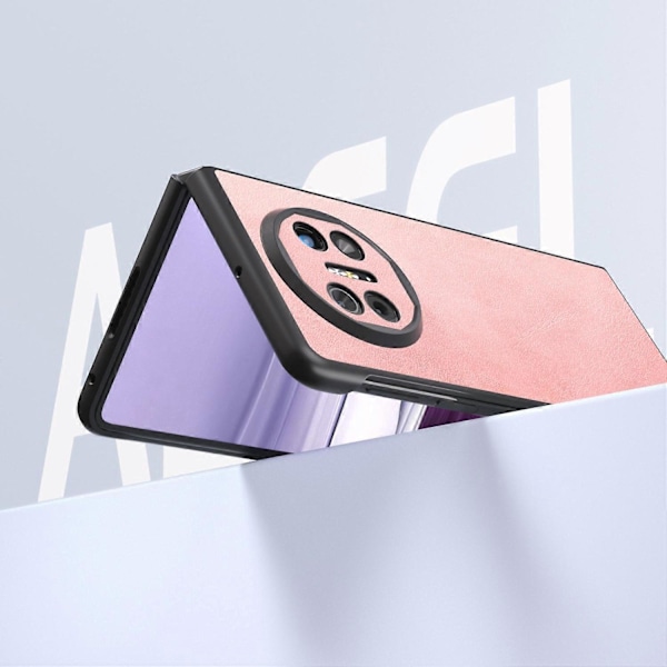 Til Huawei Mate X5 Etui PU Læder+PC Ko Læder Tekstur Beskyttelsescover Multicolor Style A