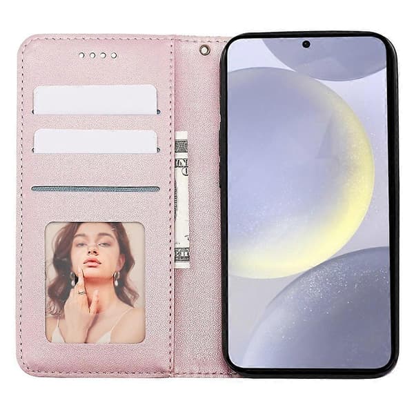 Galaxy S24+ puhelinkotelo Multicolor Rose Gold