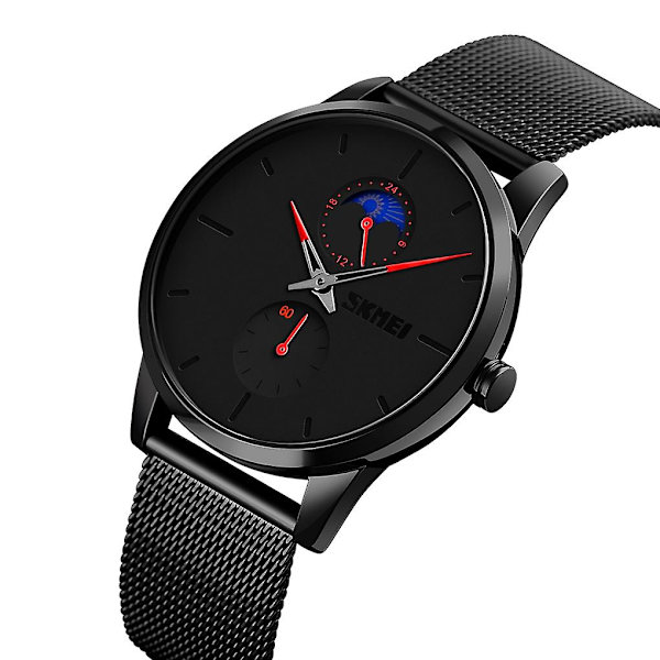 Män Casual Quartz Watch Red
