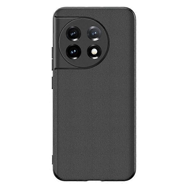 Til OnePlus 11 5G Stødsikkert Bagcover Ultratyndt PU Læderbelagt PC Telefoncover Multicolor Style B