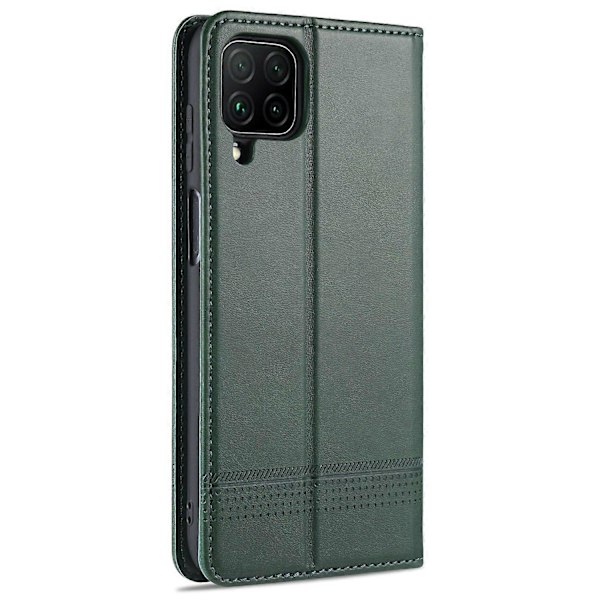 AZNS Samsung Galaxy A12:lle Automaattisesti imeytyvä nahkakuori, jalustallinen lompakkokotelo Multicolor Style D