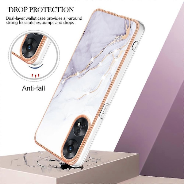 Telefonfodral för Oppo Reno8 T 4G Multicolor Style D