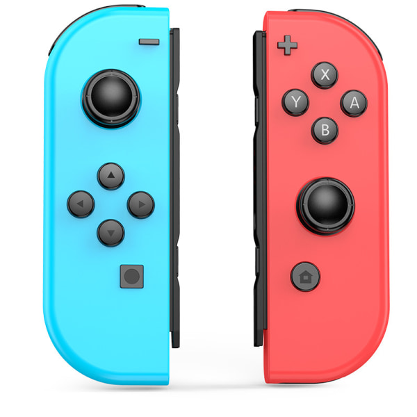 Nintendo switchJOYCON är kompatibel med original fitness Bluetooth kontroller NS-spel vänster och höger små handta Left blue, right red