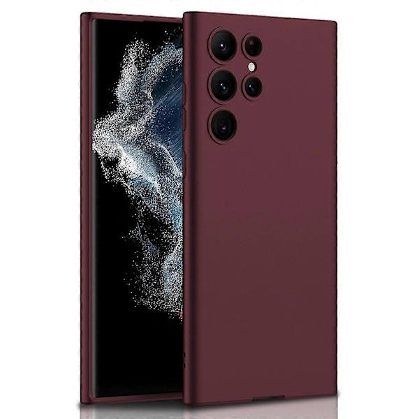 GKK Hårt PC-skal för Samsung Galaxy S23 Ultra, hudvänlig känsla, tunt mobilskal Multicolor Style D