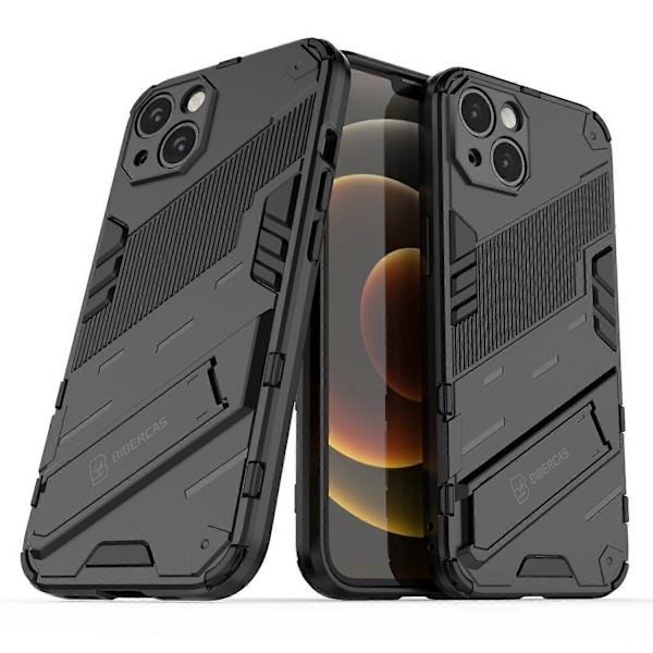 Stödfodral Hybrid Dubbla Lager Hård PC Mjuk TPU Stöttåligt Skyddsfodral för iPhone 13 6,1 tum