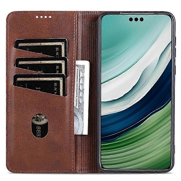 AZNS Etui til Huawei Mate 60 Pro Magnetisk Lukning Tegnebog Læder Cover Multicolor Style D