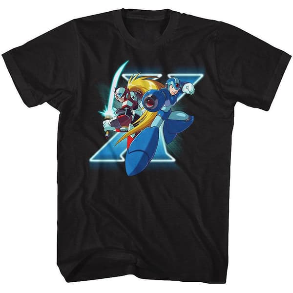 Mega Man X And Zero T-shirt M