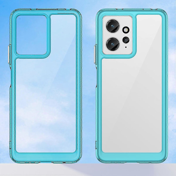 Xiaomi Redmi Note 12 4G TPU+Akryyli Puhelinkotelo Iskunkestävä Puhelimen Suojus Multicolor Style E