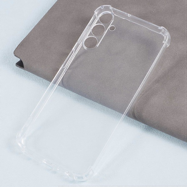Transparent Skal För Samsung Galaxy A24 4G Förstärkt Fyrhörns TPU Skydd