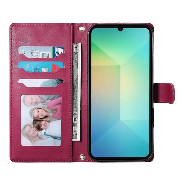 Kompatibelt med Galaxy A05 4G Mobilskal Multicolor Red