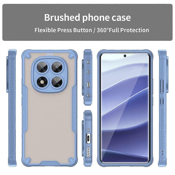 Deksel til Xiaomi Redmi Note 14 Pro 5G Multicolor Blue