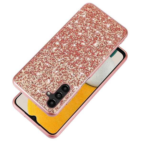 Glitter Skal för Samsung Galaxy A34 5G TPU Ram Hård PC Baksida Elektropläterad Mobilskal Multicolor Style F