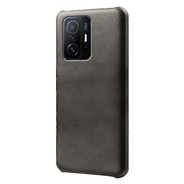KSQ Slitesterkt PU-lærbelagt PC-telefondeksel for Xiaomi 11T Pro/Xiaomi 11T
