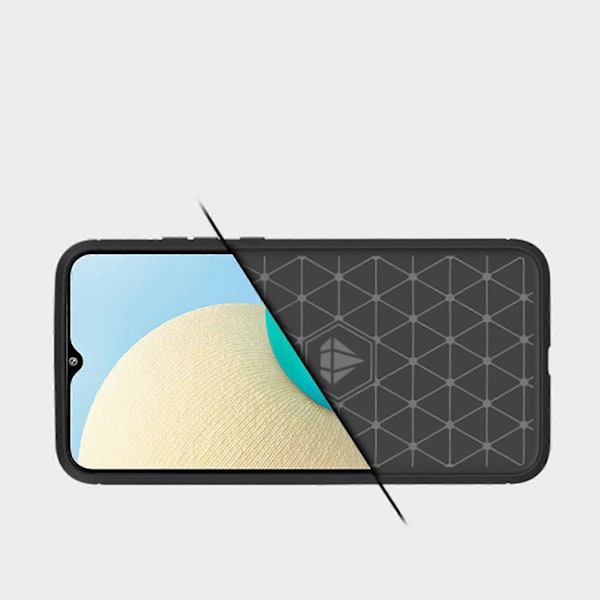 MOFI Kolfiber Mjukt TPU Skal för Samsung Galaxy M02/A02