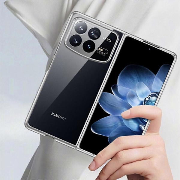 Til Xiaomi Mix Fold 4 5G Etui Elektroplettering Transparent PC Telefon Cover Multicolor Style A