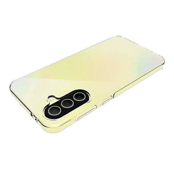 För Samsung Galaxy A36 5G Transparent Telefonfodral Vattenmärkesresistent TPU Baksida