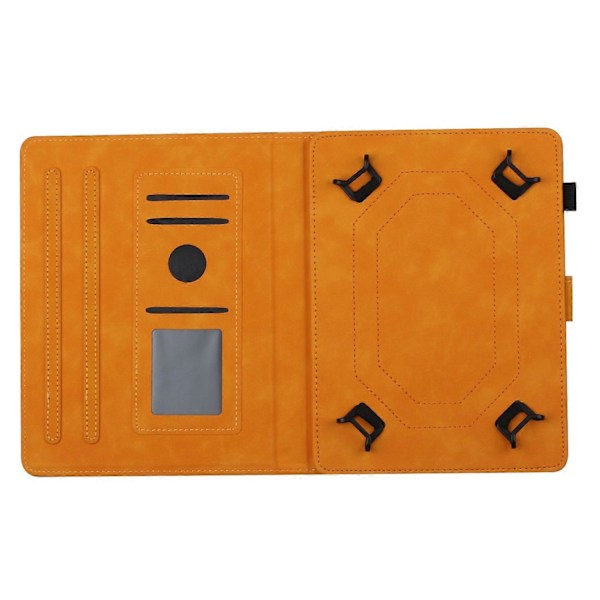 7-tommers Tablet PU Læder Stand Case Sommerfugl Præget Kortholder Tablet Cover Multicolor Style F