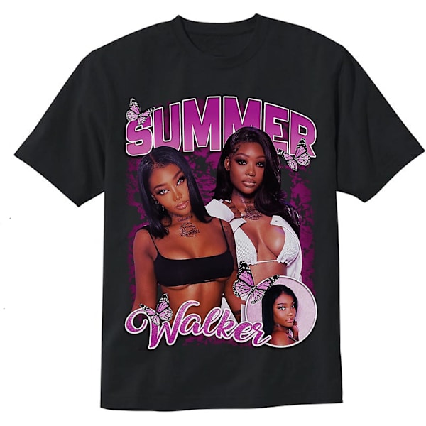 Hip Hop Rap Trap Rappere Sangere Streetwear Vintage Stil Sommer T-shirts XL