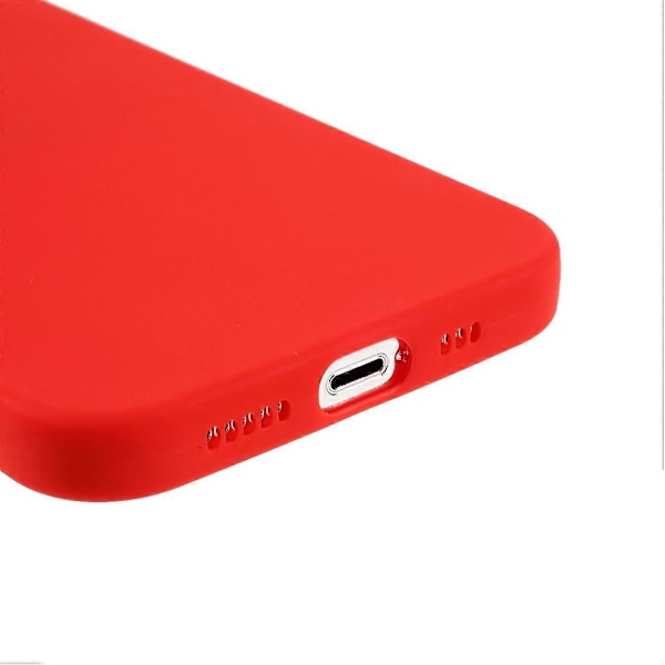För iPhone 13 Pro 6.1 tum Slim Surface Layer Slät Matt Mjuk Flexibel TPU Skal Multicolor Style C