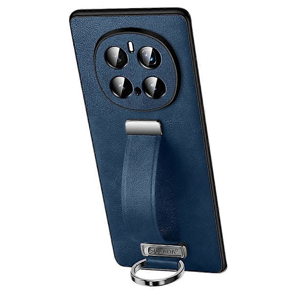 SULADA Muotisarja Honor Magic7 Pro 5G -puhelimelle Rannekoru Jalusta Nahkainen Takakansi Multicolor Blue