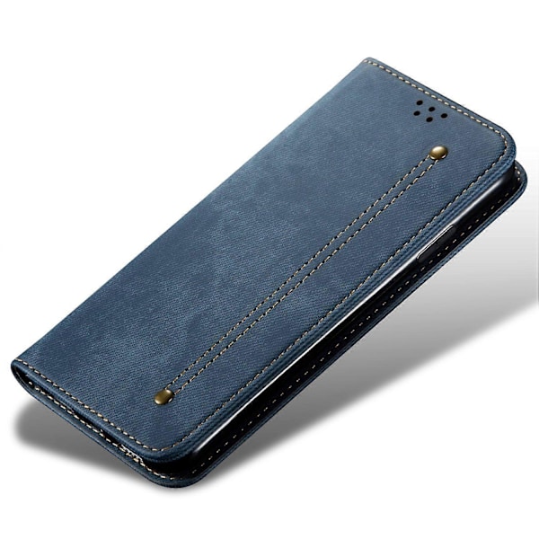 Honor 90 Nahkainen Käännettävä Puhelinkotelo Farkkukangas Tekstuurilla Lompakko Jalusta Suojus Multicolor Style B